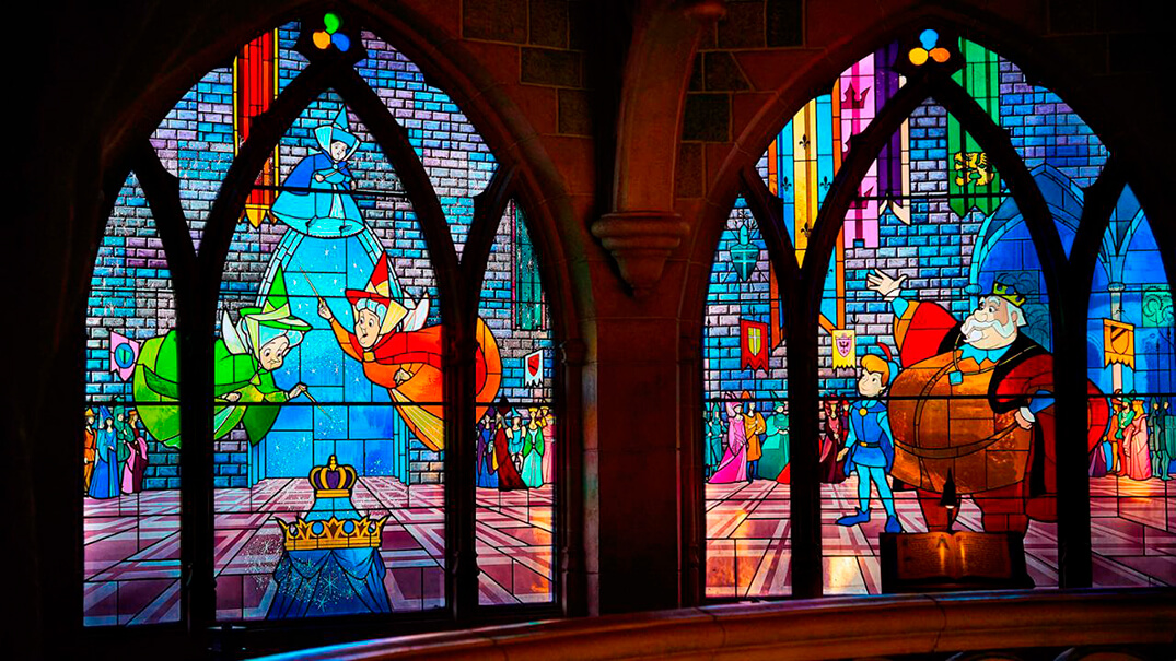 Atracción de La Bella Durmiente en Disneyland Paris.