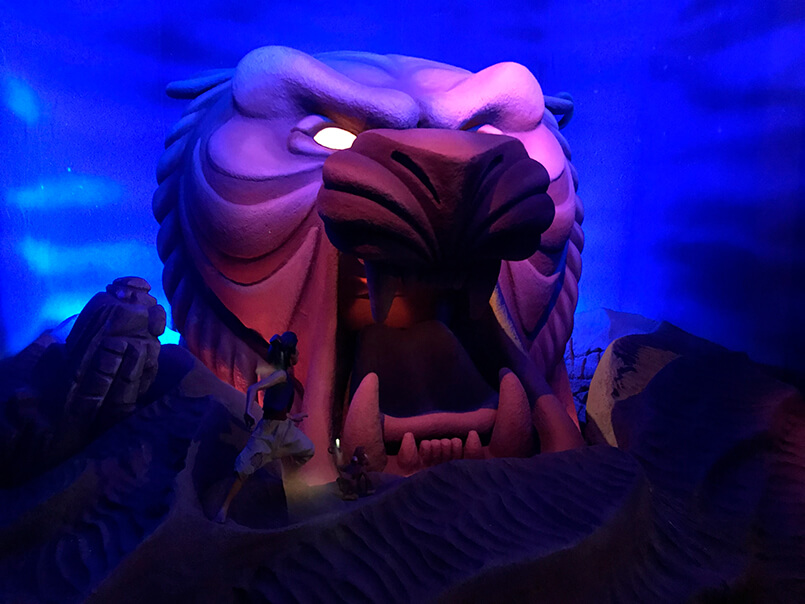 Atracción Aladdín: Un viaje encantador por el universo de las Mil y Una Noches.