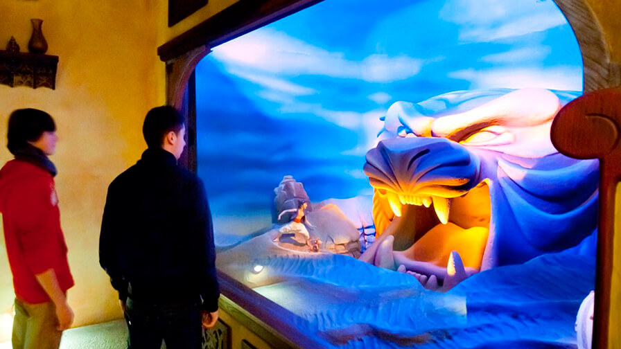Sumérgete en la magia de Aladdín en Le Passage enchanté d'Aladdin en Disneyland Paris.