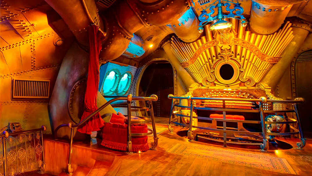 Sumérgete en la aventura submarina de Les Mystères du Nautilus.