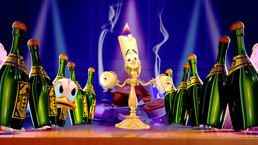 Una aventura mágica llena de música y personajes en Mickey's PhilharMagic.