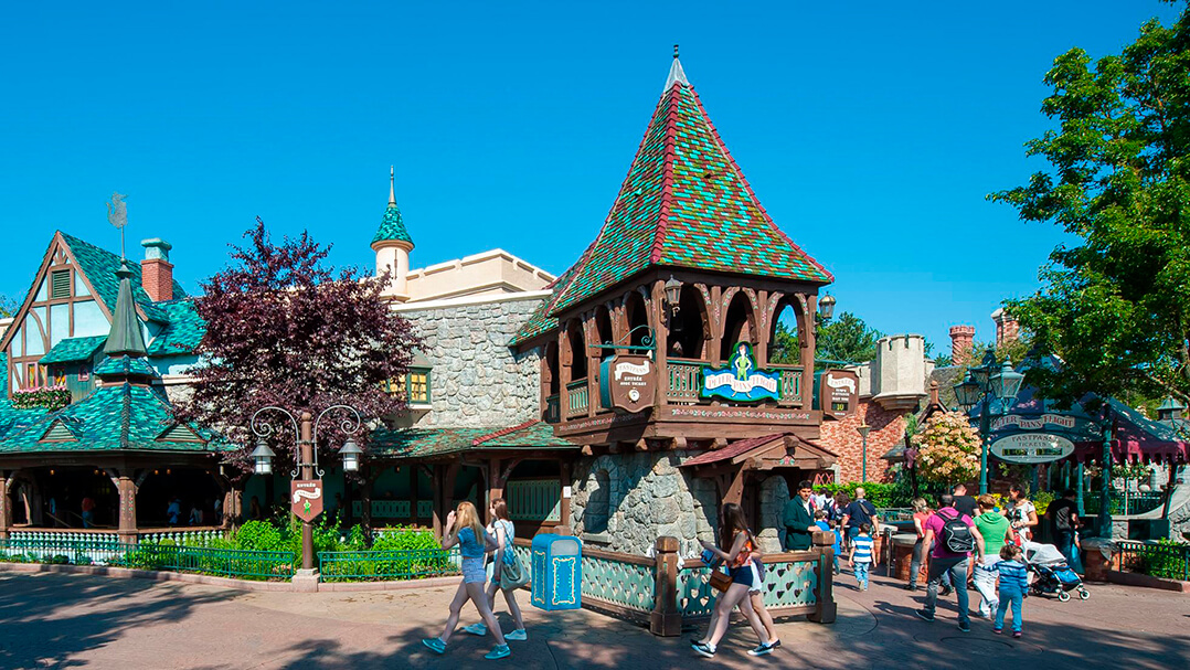 Explora Nunca Jamás en Peter Pan's Flight