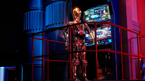 Star Tours: Tecnología de animatronics en acción