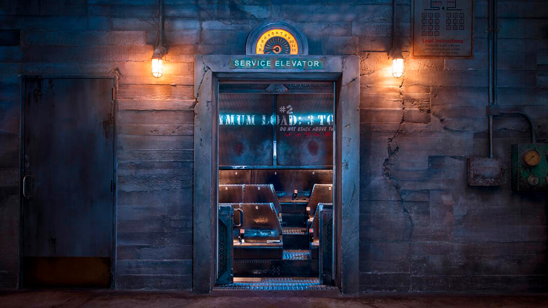 Ascensor Twilight zone tower of terror.