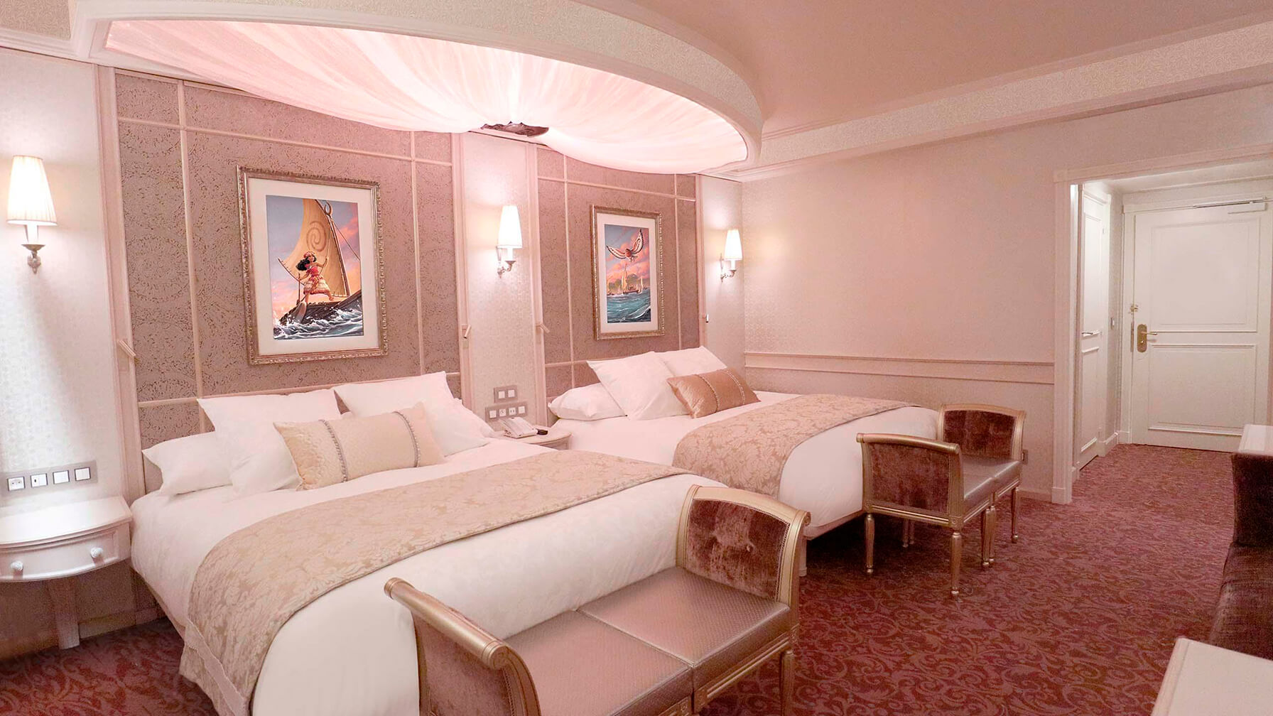 Habitaciones Superior del Disneyland Hotel.