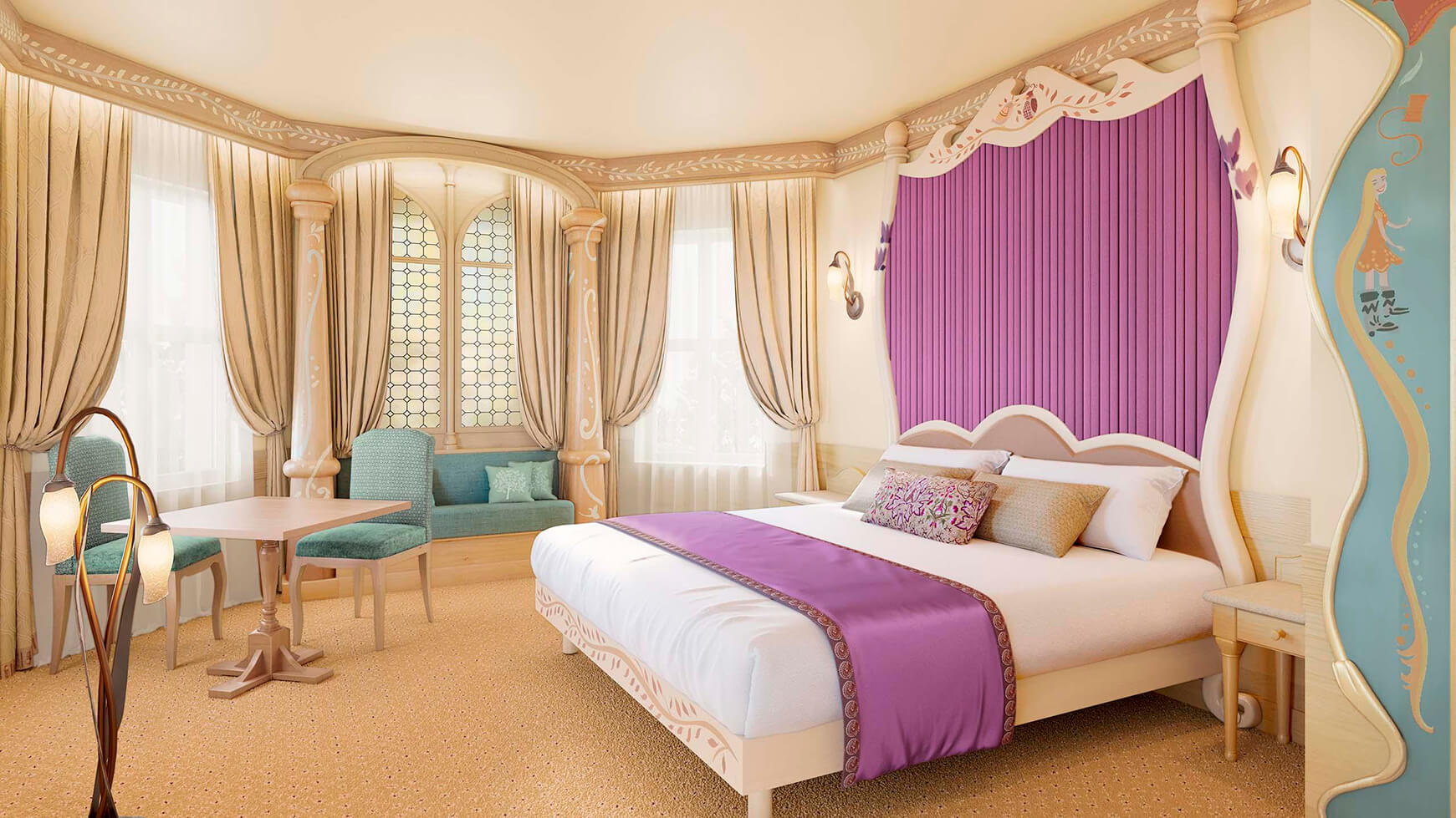 Suite Signature Enredados Disneyland Hotel.