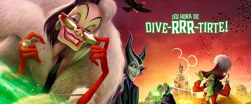 Halloween Disney Village.