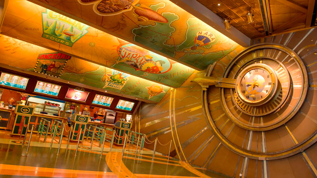 Interior del Café Hyperion.