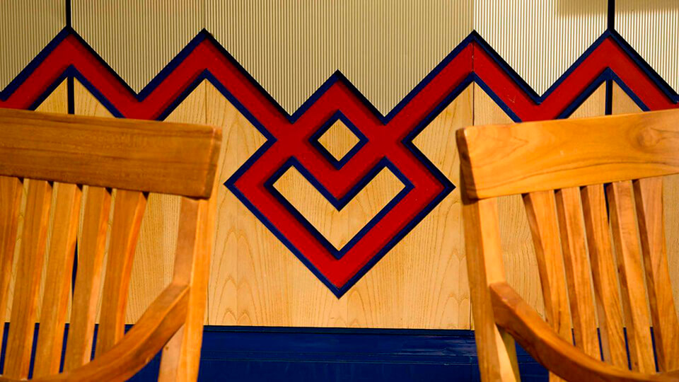 Interior Rio Grande Bar: un lugar perfecto para relajarse.