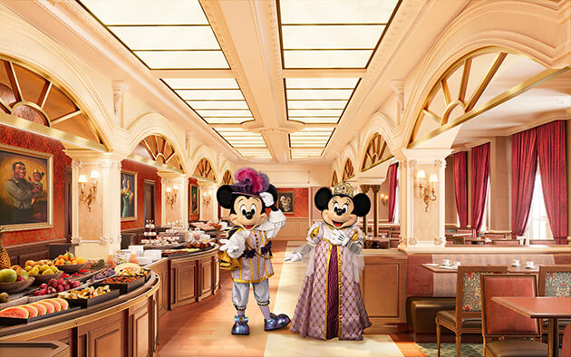 Royal Banquet en Disneyland Hotel.