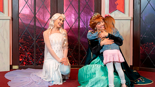 Anna & Elsa’s Royal Welcome - Disney California Adventure Park
