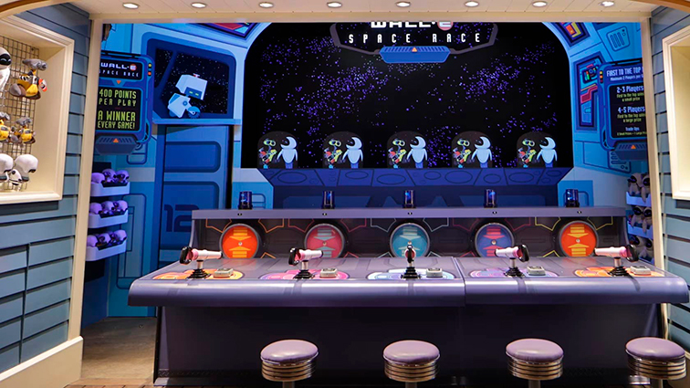 Games of Pixar Pier - Disney California Adventure Park