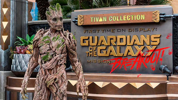Guardians of the Galaxy - Mission: BREAKOUT! - Disney California Adventure Park