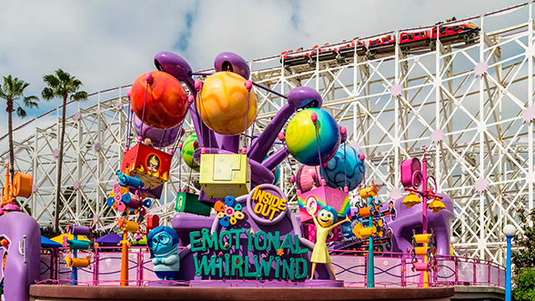 Inside Out Emotional Whirlwind - Disney California Adventure Park
