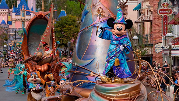 Parades at Disneyland Resort - Disney California Adventure Park.