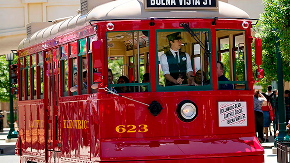 Red Car Trolley - Disney California Adventure Park