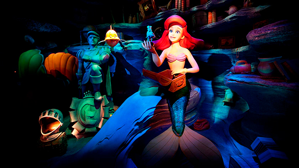 The Little Mermaid - Ariel's Undersea Adventure - Disney California Adventure Park