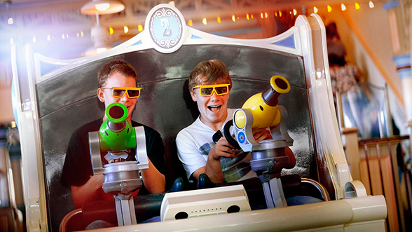 Toy Story Midway Mania! - Disney California Adventure Park