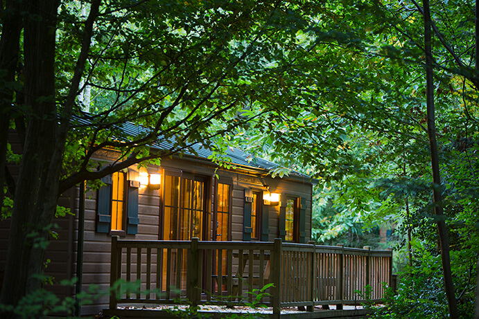 Cabañas premium del Disney Davy Crockett Ranch