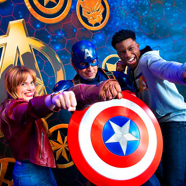 Conoce a tus personajes MARVEL preferidos en Disney Hotel New York The Art of MARVEL