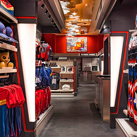 New York Boutique en Disney Hotel New York The Art of MARVEL