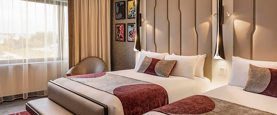 Suites, Habitaciones Club en Disney Hotel New York The Art of MARVEL