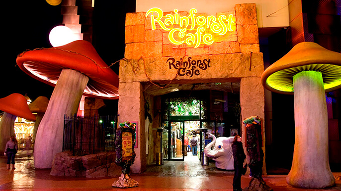 Rainforest café: ¡Descubre este Restaurante en Disney Village!