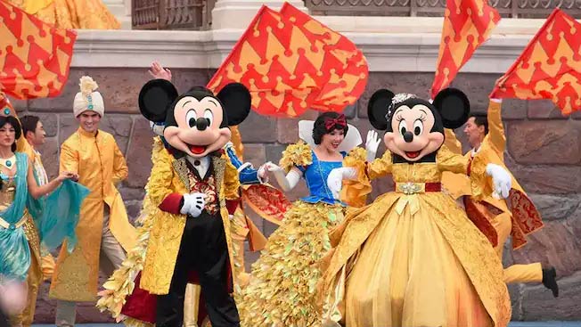 Golden Fairytale Fanfare - Shanghai Disneyland.