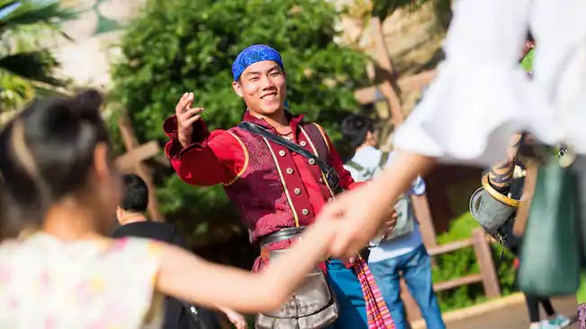 Pirates Roaming - Shanghai Disneyland.
