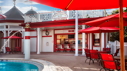 Backstretch Pool Bar - Disneys Saratoga Springs Resort & Spa!