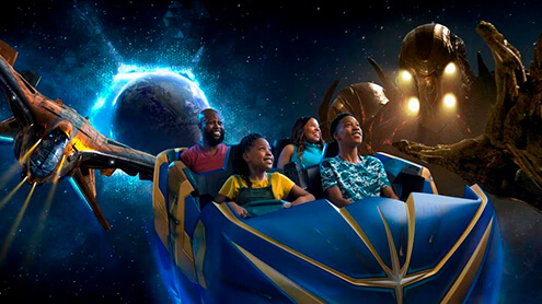 Guardians of the Galaxy: Cosmic Rewind - Epcot