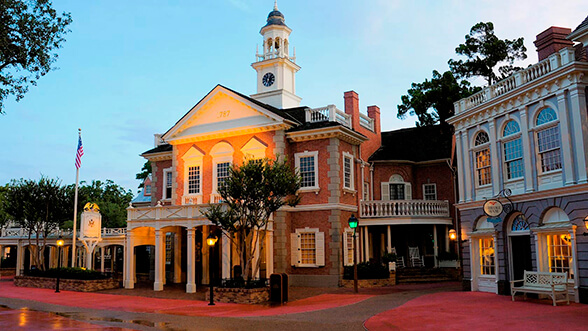 Liberty Square - Parque Magic Kingdom