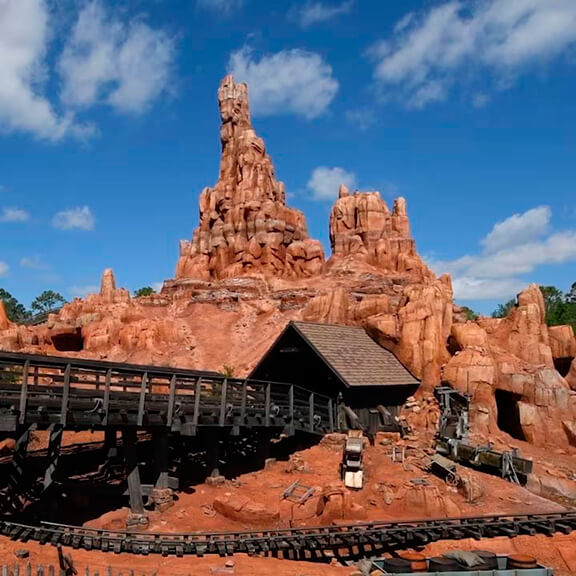 Emoción en las atracciones del Magic Kingdom