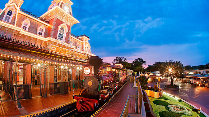 Main Street USA - Parque Magic Kingdom