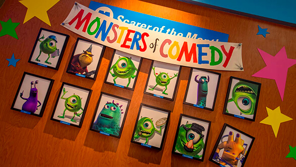 Monsters Inc. Laugh Floor - Magic Kingdom.