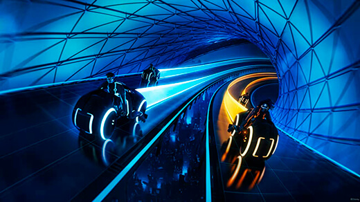 TRON Lightcycle / Run - Magic Kingdom