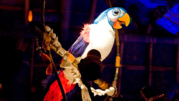 Walt Disney's Enchanted Tiki Room - Magic Kingdom.