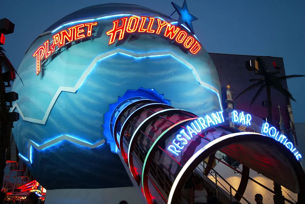 Restaurante Planet Hollywood en Disney Village